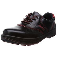 Amazon.co.jp: シモン/シモン 安全靴 短靴 SL11-R黒/赤 24.0cm(3255557